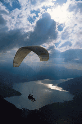 Gleitschirm fliegen